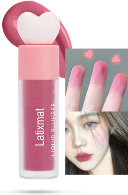 Latixmat Highly Pigmented Peachypink Liquid Blusher(Peachypink)