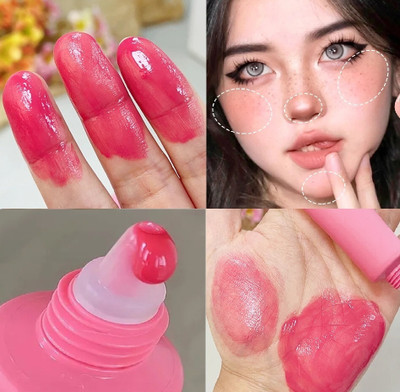 MR.THINDZ New_Cheek Heat Sheer Gel-Cream Blush(Rose Flash)