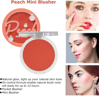 YAWI Face Make Up Pink Shiny Blush(PINK)