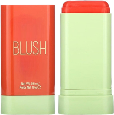 MYEONG Cheek Blush Stick - Multi-Use Makeup Stick for Cheeks and Lips Blush Stick(Orange)