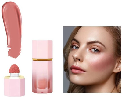 NADJA Velvet Blendable Liquid Soft Blush For Cheek & Lips.(Light peach)