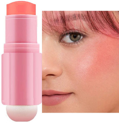 REIMICHI Multi-Use Cheek Tint for All Skin Tones Natural Matte Cream Blush(light peach pink)