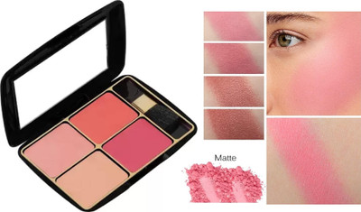 JANOST Blush Palette with highly blendable shades(Multicolor)