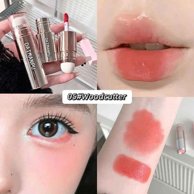 DAIMANPU Velvet Touch Waterproof Matte Liquid Blush – Long-Lasting Pigment(Red)