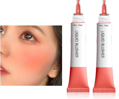 GABBU Combo Blushing For Soft Cream Blush Makeup For Cheeks ORANGE(ORANGE)