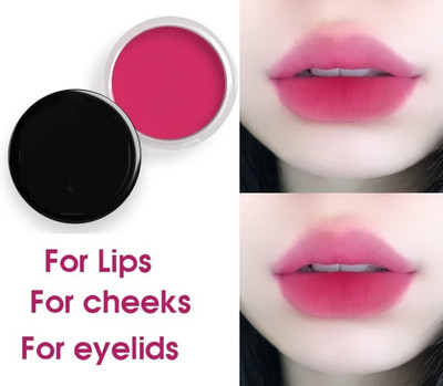 GFSU - GO FOR SOMETHING UNIQUE Cheek & Eye Tint With Hydrates Dry Chapped Lips, Natural Blush For Women(PINK)