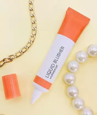 Jiwoo Matte Finishing Soft Matte Cream Multi Color Blush Tube orange(ORANGE)