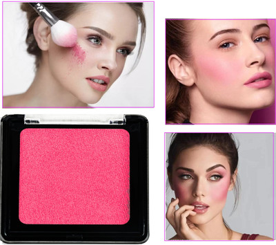 DARVING Cheeks Ultra Pigmented and Blendable for Natural Glow Blusher Palette(PINK)