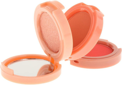 GABBU 3 in1 Face Blusher + Highlihger Mini Kit For Korean Look(multicolor)