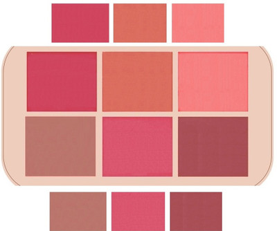 MYEONG Long Wearing Cheekmaker 6 Color Soft Pearls Blusher (Face Series)(Face Series)