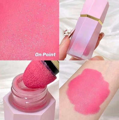 MYEONG 3 in 1 Mousse liquid blush for cheeks + lips + eyes | lightweight | longlasting(PEACH PINK)