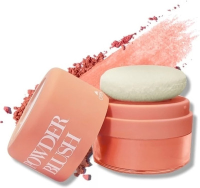 REIMICHI Natural Blusher Bright Face Blush for Cheek Highly Pigmented(PEACH)