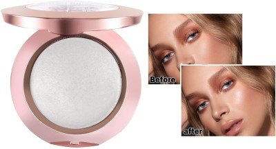 DARYUE SHIMMERY SHINY FACE POWDER BLUSH FOR NATURAL LOOKS(White)