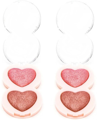 GFSU - GO FOR SOMETHING UNIQUE Pro Baked Shimmer 2 Color Blusher Highlighter(multicolor)
