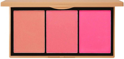 Amaryllis Perfect 3 in 1 Blush Palette with highly blendable shades(Multicolour)