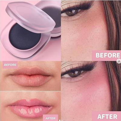 DARVING Temperature Color Change Balm Blush Black Gel Blush(BLACK)