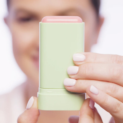 FLORERO Multi-Use Makeup Stick for Cheeks BLUSHER STICK(light pink)
