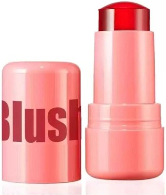 WECHARMERZ Makeup Lip Tint Jelly Blush Stick Multi-Use Cheek and Lip Blush lipstick(Light Orange Shade 01)