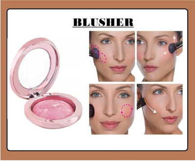 tanvi27 HD Smooth Shiny Baked Blusher(pink)