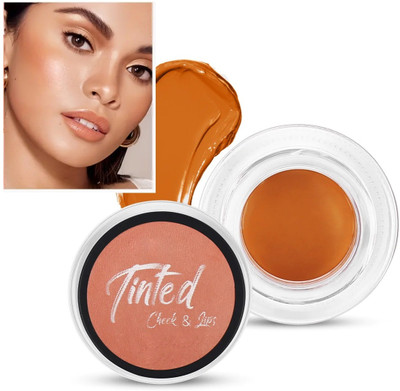 tanvi27 Lip & Cheek Tint, Water & Smudge-proof, non-transfer Long Lasting Matte Finish(ORANGE)