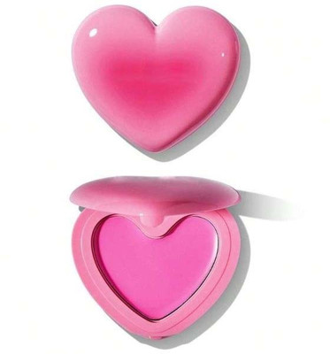 Jiwoo Soft Creamy Blush Stick,2-in-1 Cream Blush Stick,Cheek and Lip Tint deep pink(DEEP PINK)