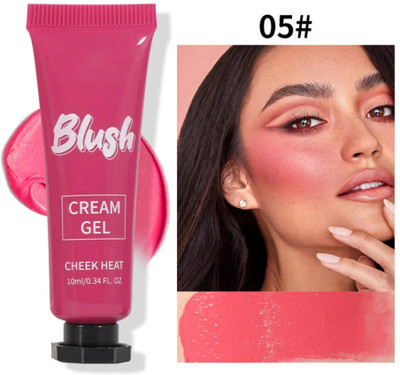 THTC Oil-Free & Fragrance-Free Hydrating Liquid Blush(Fuchsia)