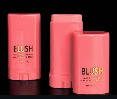 EVERERIN Cream Blush Stick - Multi-Use Makeup Stick for Cheeks, eyes and Lips(pink)