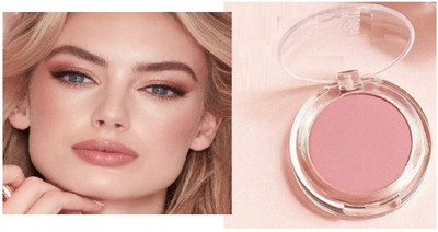 GFSU - GO FOR SOMETHING UNIQUE LIGHT WEIGHT NON-STICK POWDER FORM BLUSHER(LIGHT BROWN)
