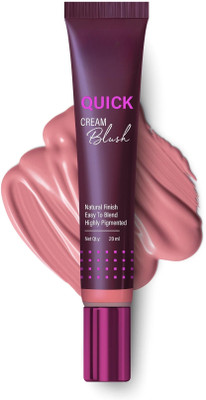 Arcanuy Quick Blush | Highly Pigmented & Dewy Finish | Weightless & Easy to Apply(Peach Blossom)