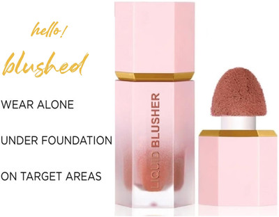 THTC Blusher Liquid, High Pigmentation | Shade 04(Peach)
