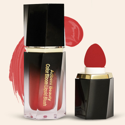 adbeni Imported Color & Stock Waterproof, Natural Finish, Mousee Liquid Blush(Ruby Red)