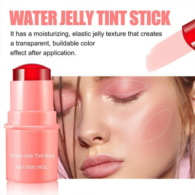Latixmat Sheer Lip & Cheek Stain Jelly Stick(Red)