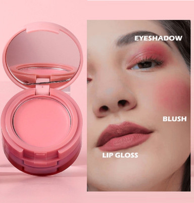 GFSU - GO FOR SOMETHING UNIQUE New 3in1 Blusher Tint Waterproof And Long Lasting For Women And Girls(multi color)