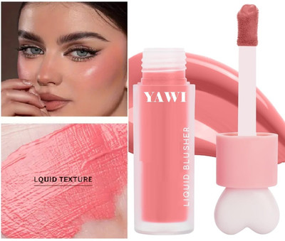 YAWI Soft Pinch Liquid Blusher & Lip Gloss Formula(Soft Peach)