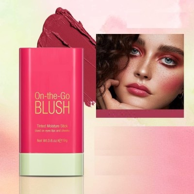 REIMICHI Glow Makeup Blush Stick | Tinted Solid Stick with Long Lasting Stick(pink)