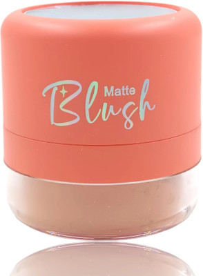 THTC MATTE BLUSHER, SOFT & LIGHT 3D POWDER BLUSHER(MATTE PEACH)