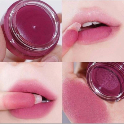 MYEONG Matte Lip Glaze and Cheek Tint Lip Mud Velvet Mousse Tint Purple(Pack of: 1, 8 g)