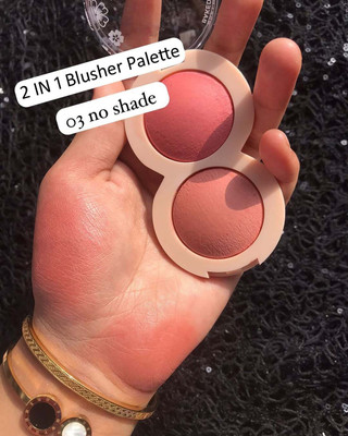 THTC 2-IN-1 Blush Duo Shade 03(Multicolor)