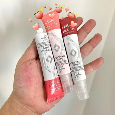 YAWI COMBO 3 in 1 Lip, Eye & Cheek Tint & Blush Korean(peach, orange, PINK)