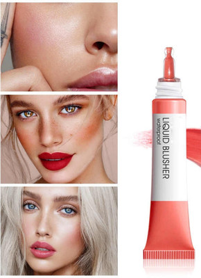 ADJD Liquid Blush Highly Pigmented Long-Lasting Formula Soft Touch(ORANGE)