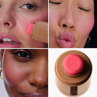 YAWI Buildable & blendable Creamy Matte Finish Pocket Blusher(Brink)
