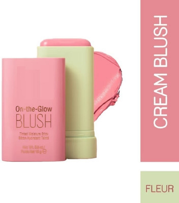 AFARAXIA Lightweight Multi-Stick for Face Eyes & Lip Longlasting 3in1 Multi-Use Blusher 3(pink)
