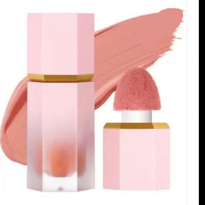 B inik Liquid Blush for Face Cheeks, Soft Cream Blush Makeup(Shade 4no.)