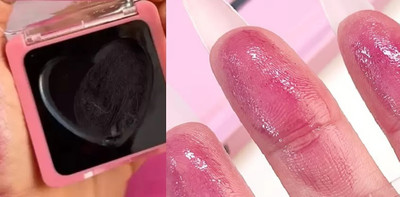 HUZURLU WATERPROOF NATURAL MATTE FINISH AND LONG LASTING PINK BLUSH(BLACK)