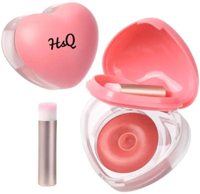 HSQ Kawaii Heart Blush – Moisturizing Creamy Cheek Color(Multicolour)