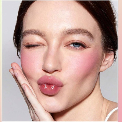 manasona New Lip Tint & Cheek Tint For Multi Use(Flower Pink, 8 g)