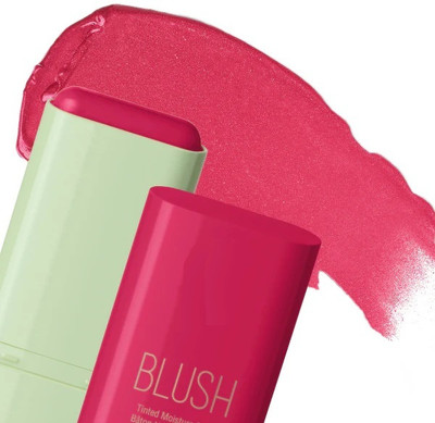 FLORERO Blusher-Pink Multi-Use Makeup Blusher Stick(Ruby)