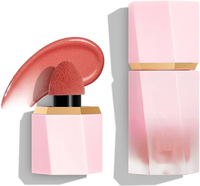 nn SOFT AND SMOOTH NEW STICK BLUSHER LONG LASTING USING ORANGE LOOK PACK OF 1(ORANGE)
