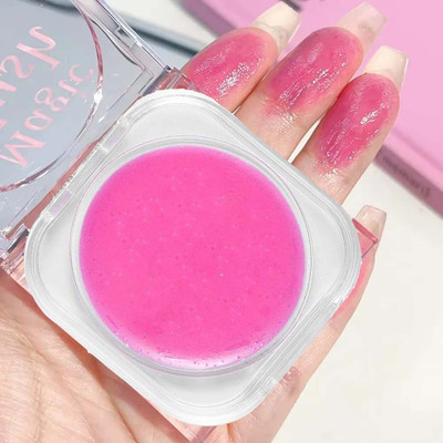Latixmat Moisturizing Blush Rouge Magic Color Changing Blusher(Pink)