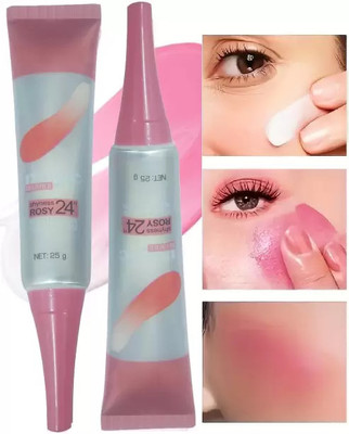 ADJD Color Changing Blush Gel, Cheeks & Lips Gloss Glossy(PINK)
